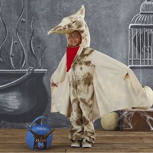 Pottery Barn Kids Pterodactyl Costume in Brown and Cream